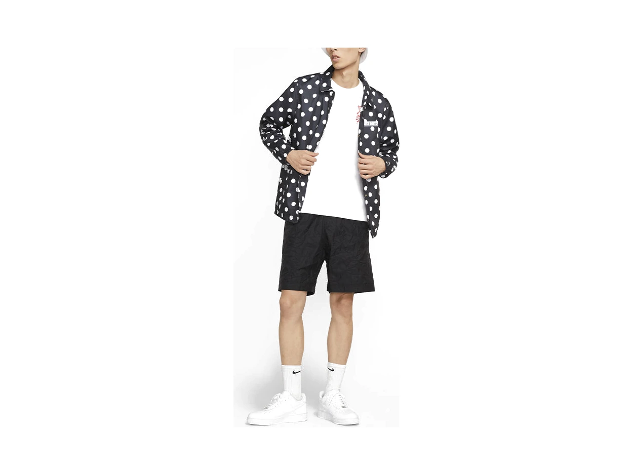 Nike Jackets Black Lapel Moderate