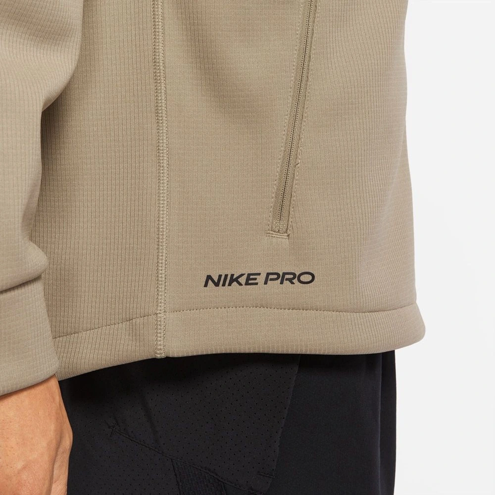 Nike Jackets Khaki Stand Collar Moderate