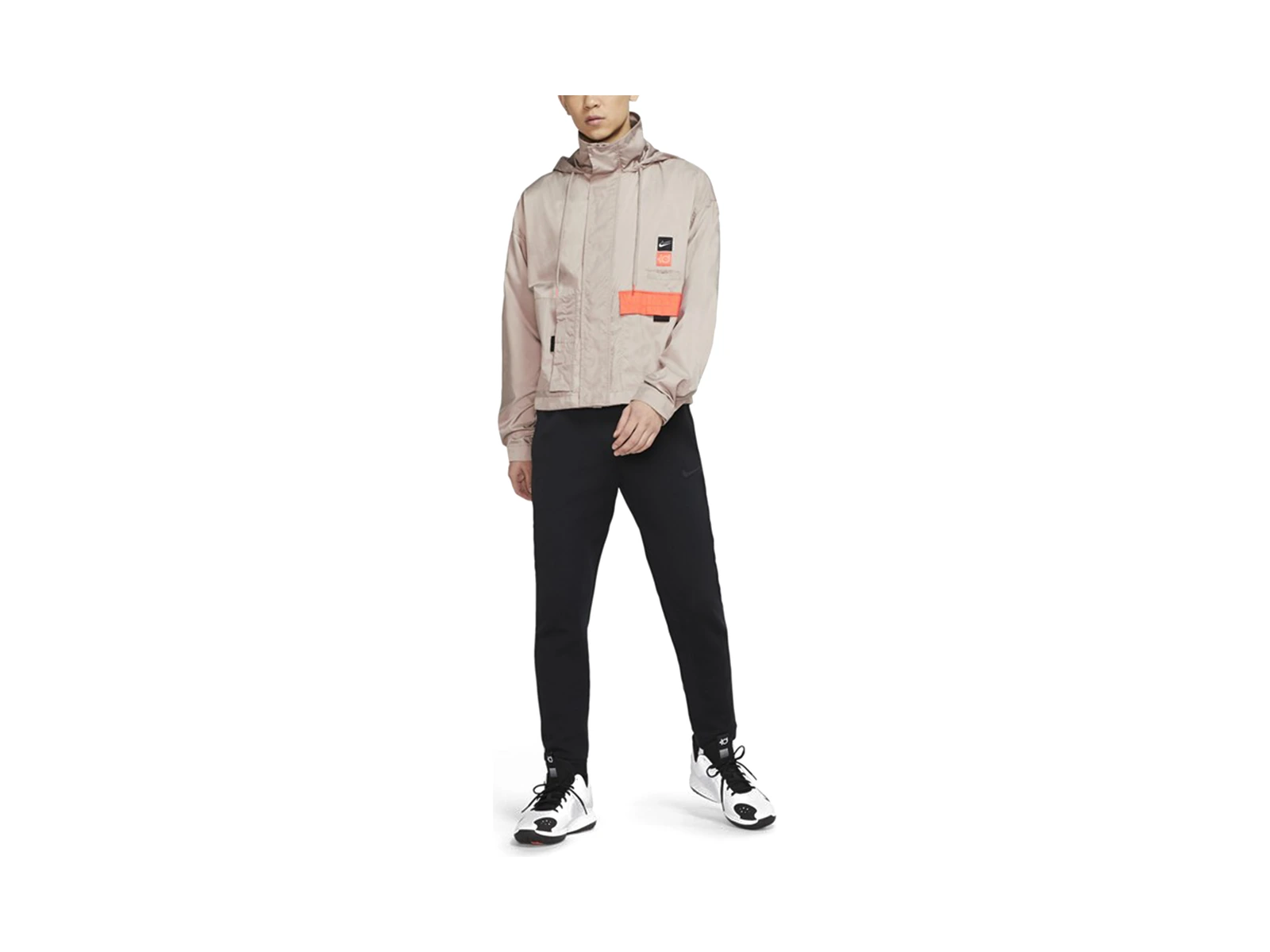 Nike Jackets Khaki Hooded Moderate Other