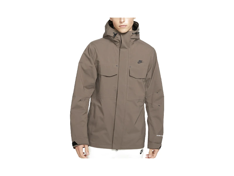 Nike logo hooded jacket