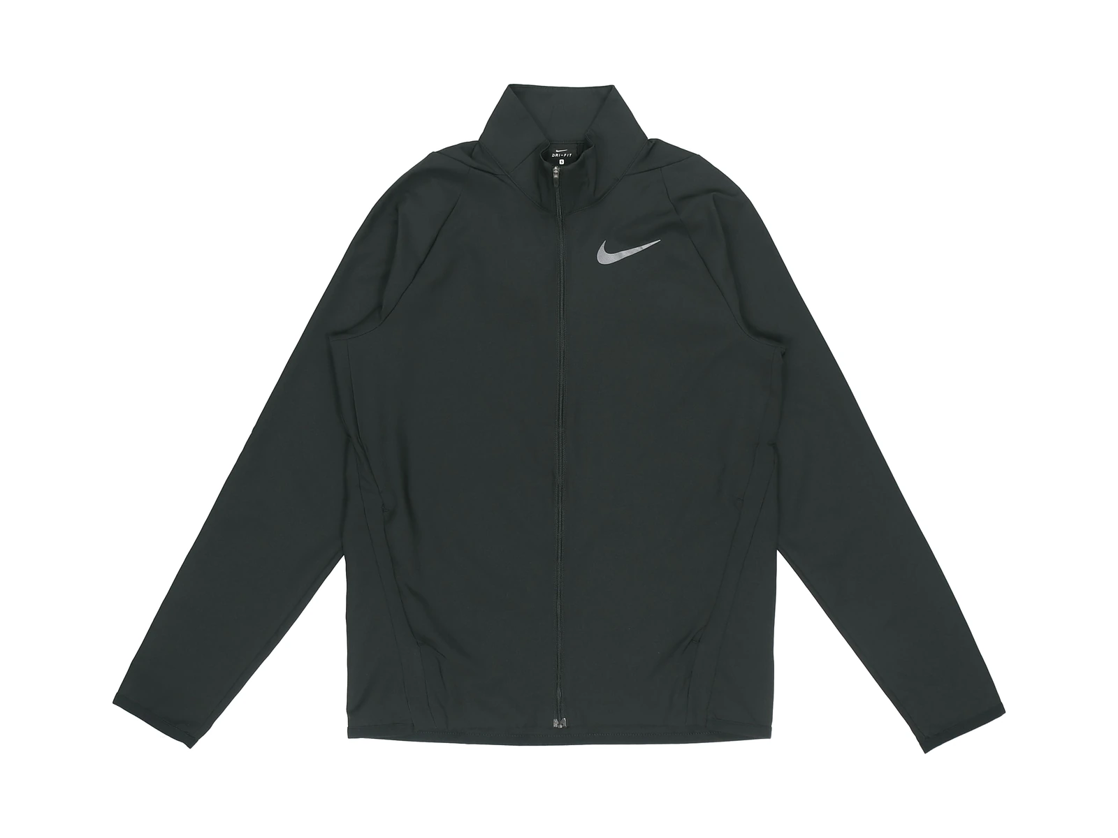 Nike Jackets Black Stand Collar Moderate