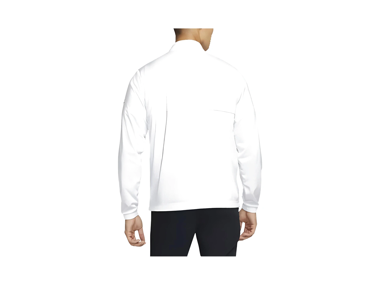 Nike Jackets White Stand Collar Moderate