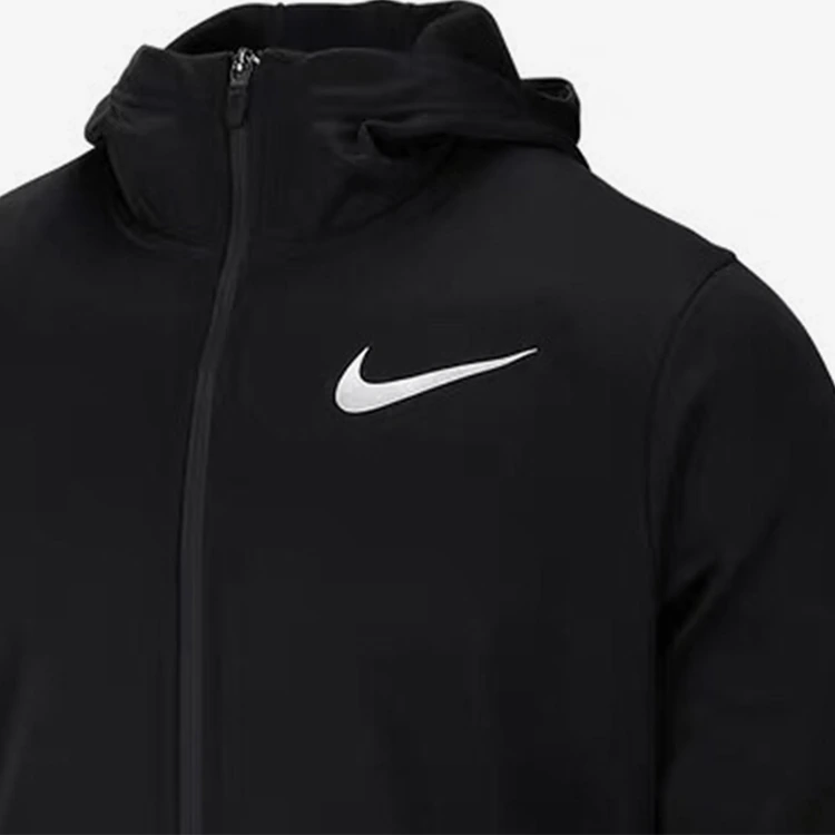 Nike Jackets Black Hooded