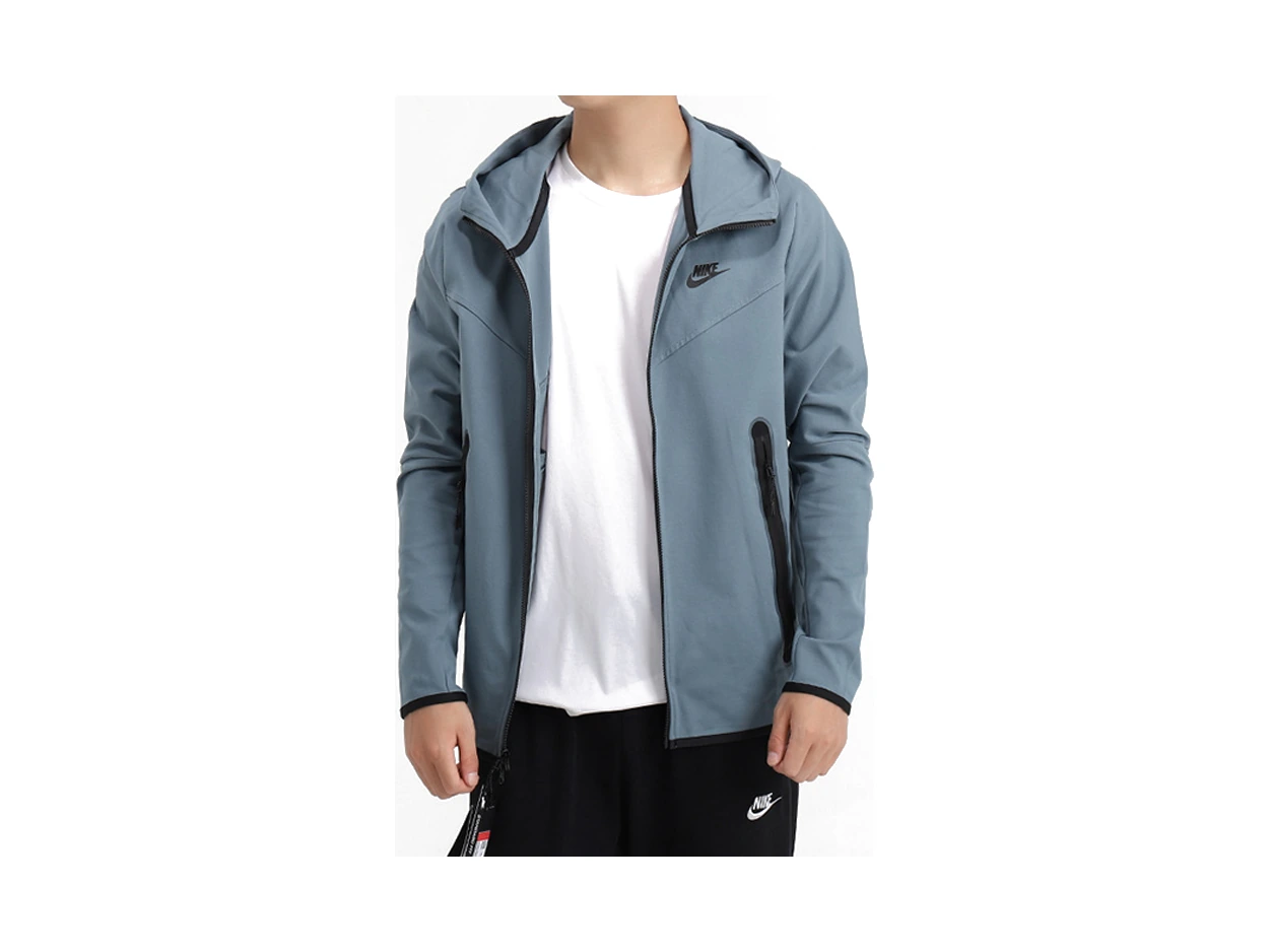Nike Jackets Indigo Hooded Moderate