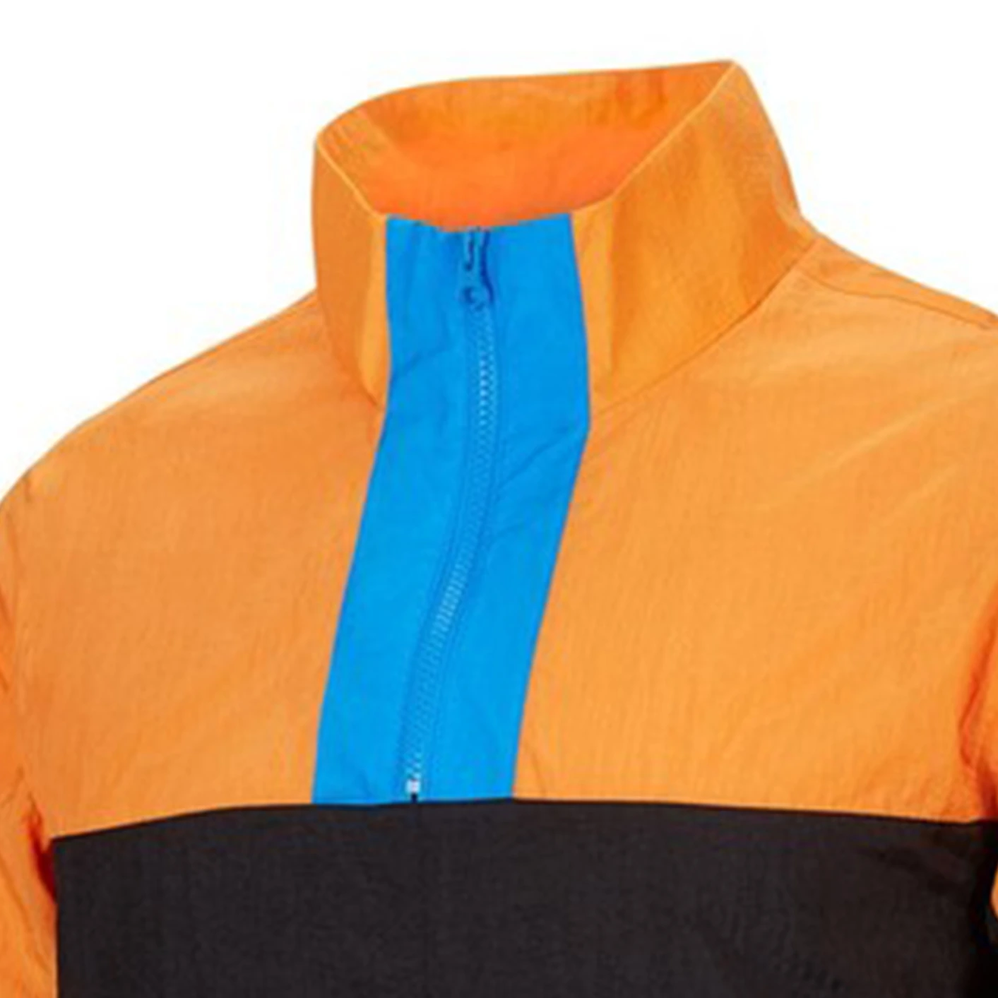 Nike Jackets Black Orange Stand Collar