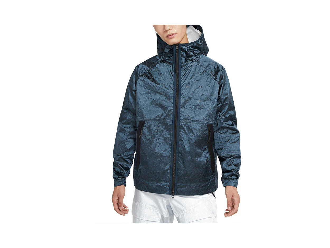 Nike Jackets Blue Hooded Moderate Other