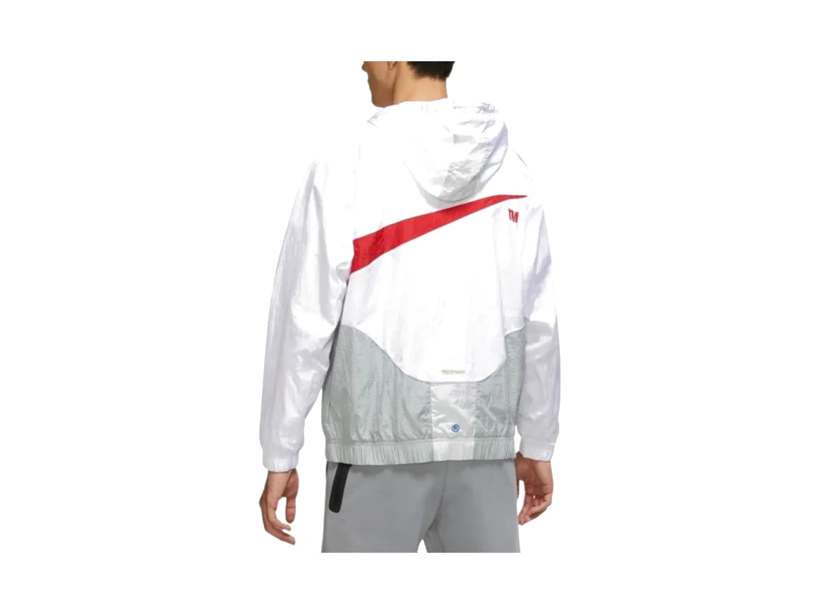 Nike Jackets White Hooded Moderate Other