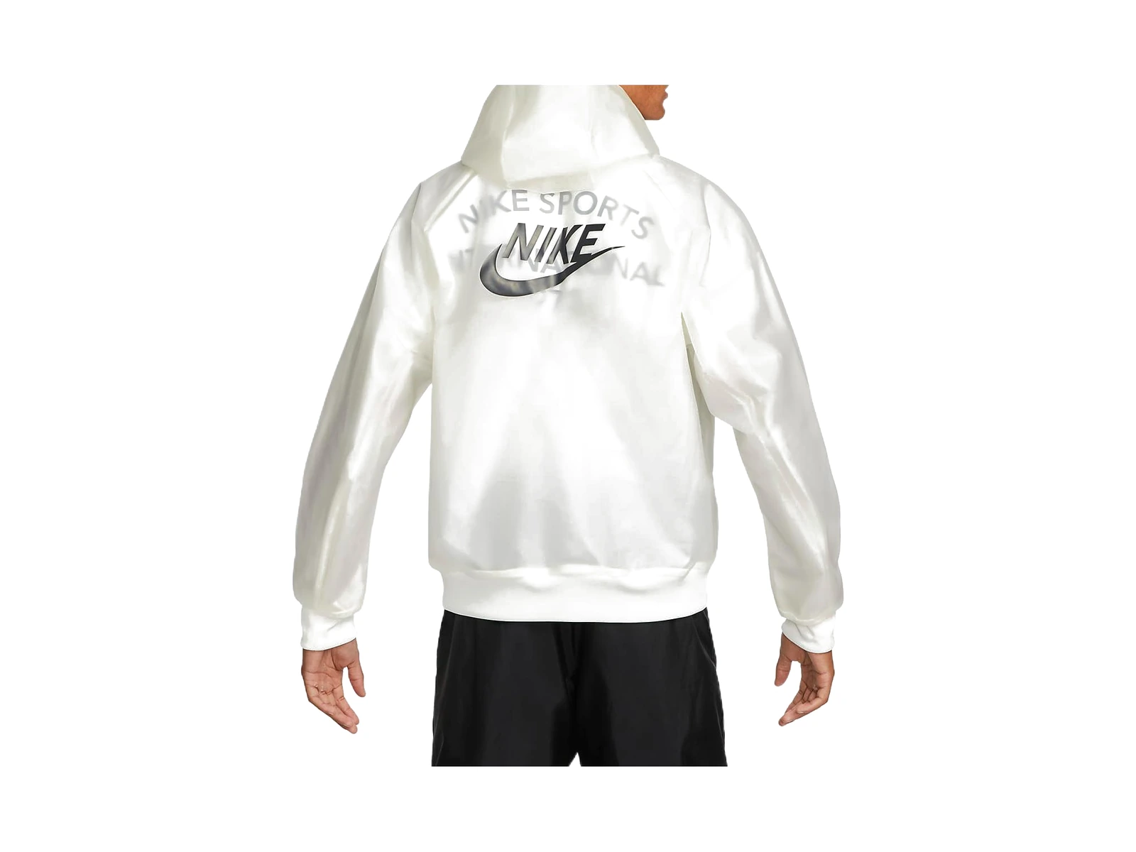 Nike Jackets White Hooded Moderate Other
