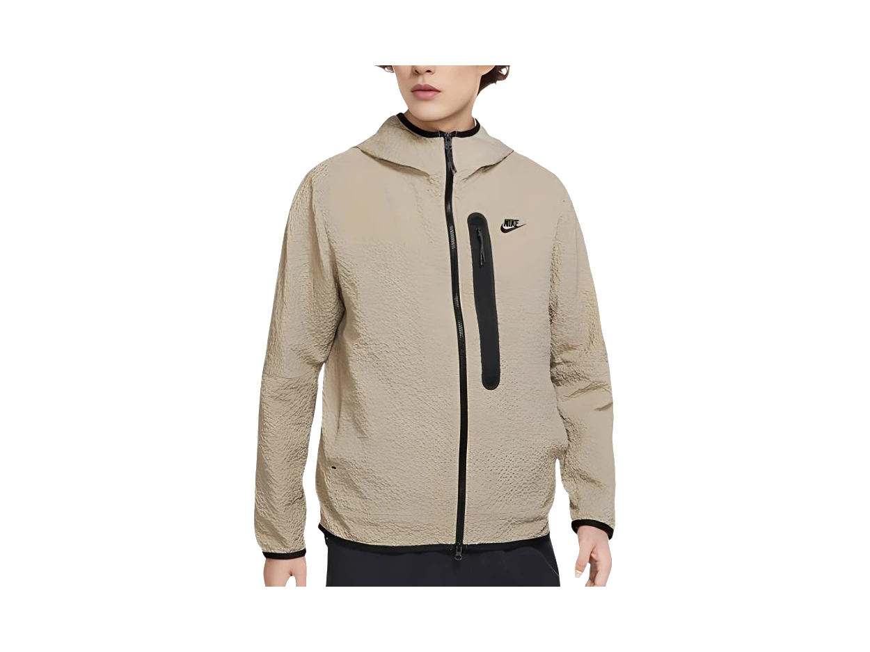 Nike Jackets Brown Hooded