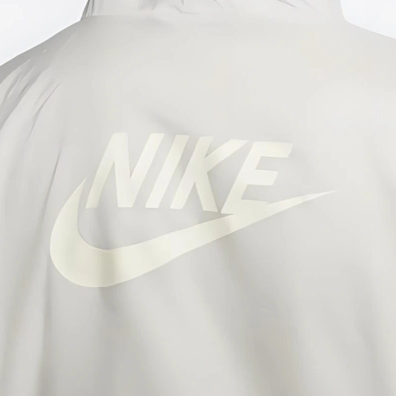Nike Jackets Light Gray Hooded