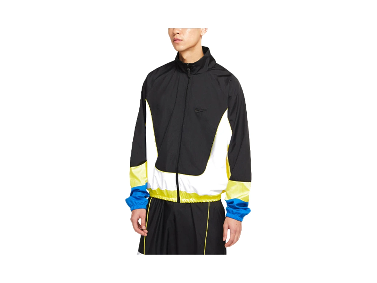 Nike Jackets Black Stand Collar Moderate