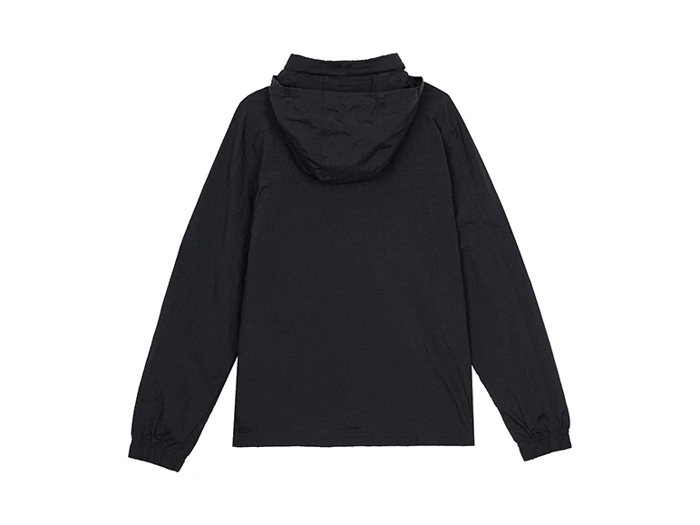 Nike Jackets Black Stand Collar Moderate