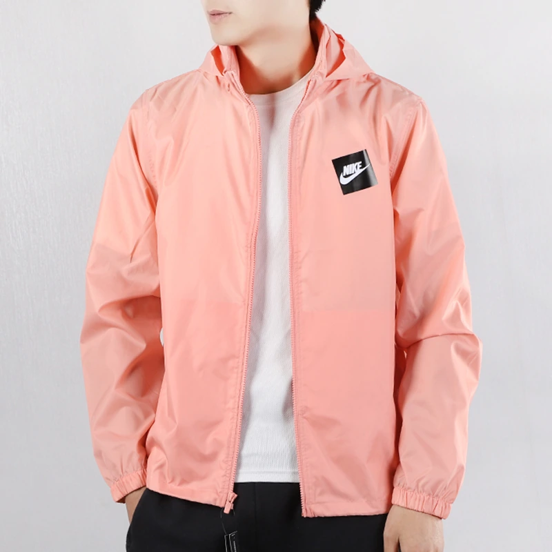 Nike Jackets Pink Hooded