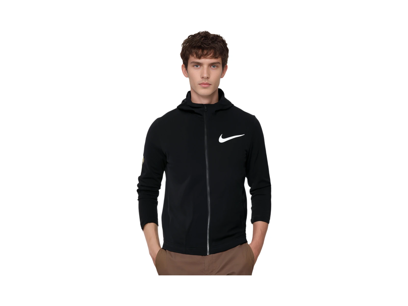 Nike Jackets Black Hooded