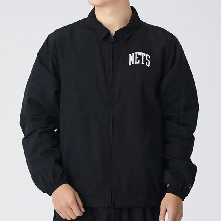 Nike Jackets Black Stand Collar Moderate