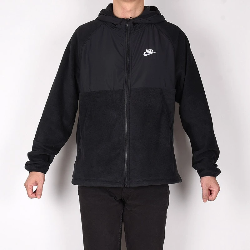 Nike Jackets Black Hooded Moderate Other