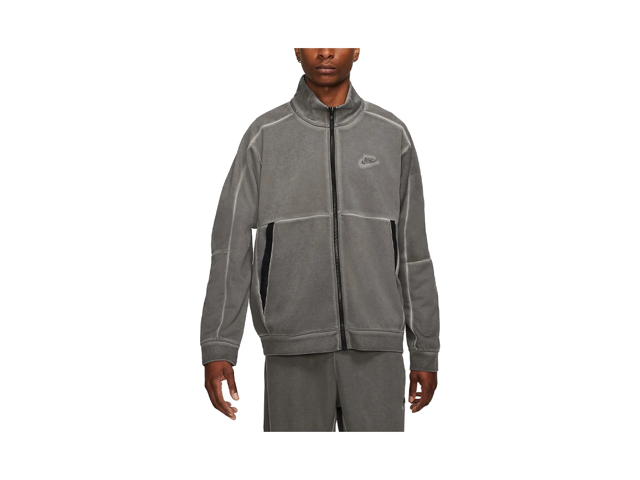 Nike Jackets Gray Stand Collar Moderate