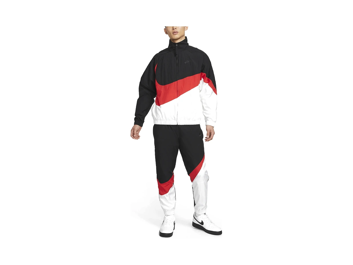 Nike Jackets Black Stand Collar Moderate