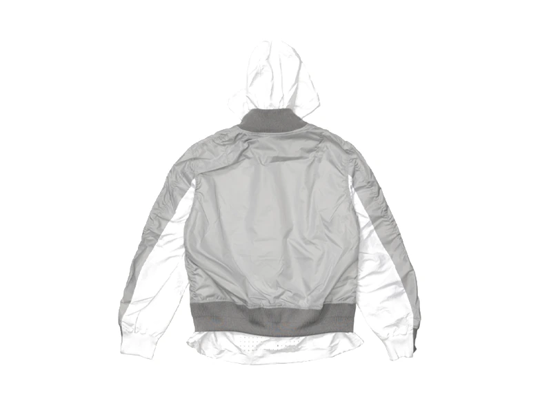 Nike x Sacai Layered Bomber Jacket