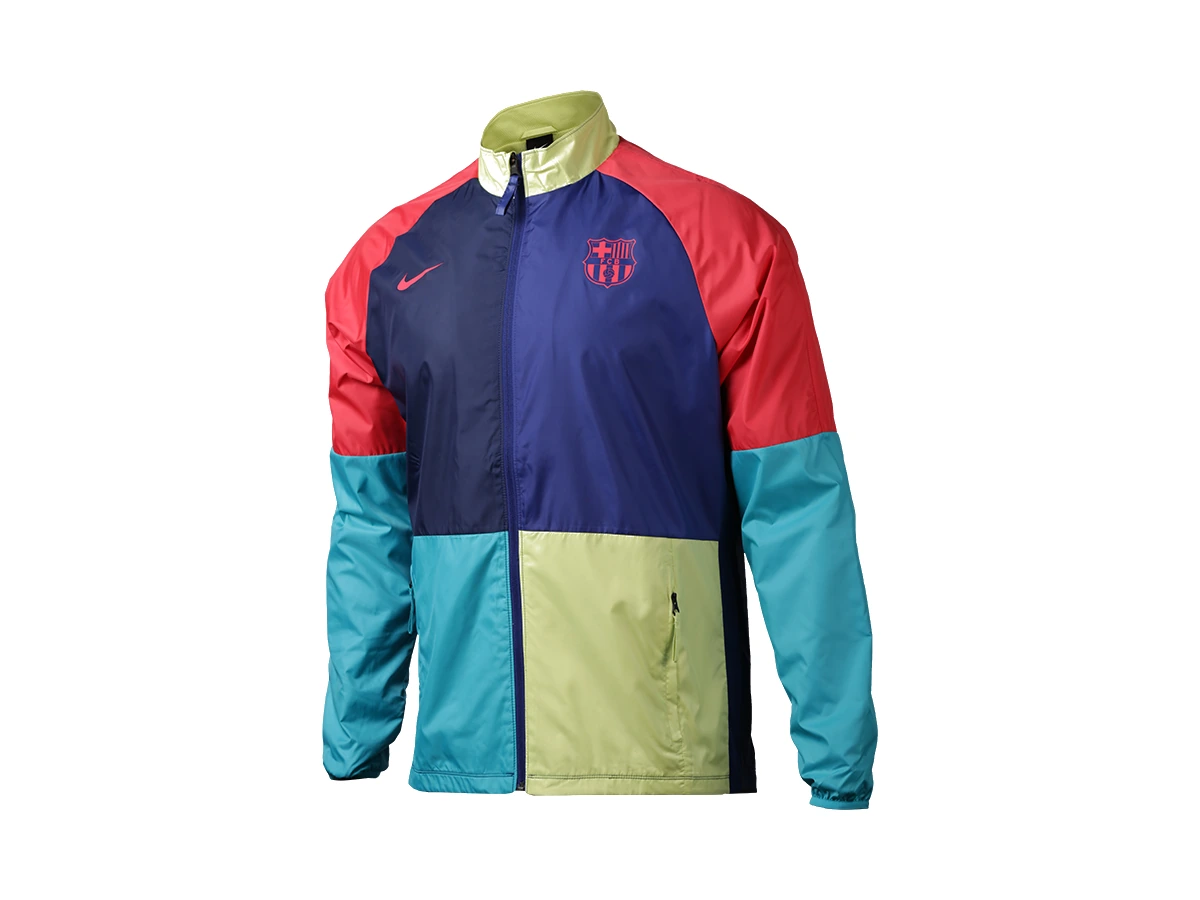Nike Jackets Dark Blue Stand Collar