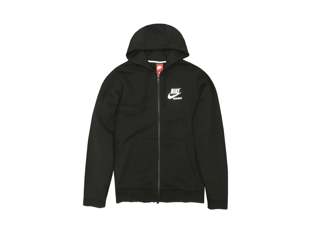Nike Jackets Black Hooded Moderate