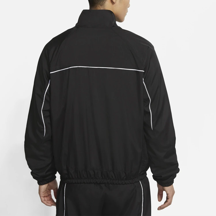 Nike Jackets Black Stand Collar Moderate