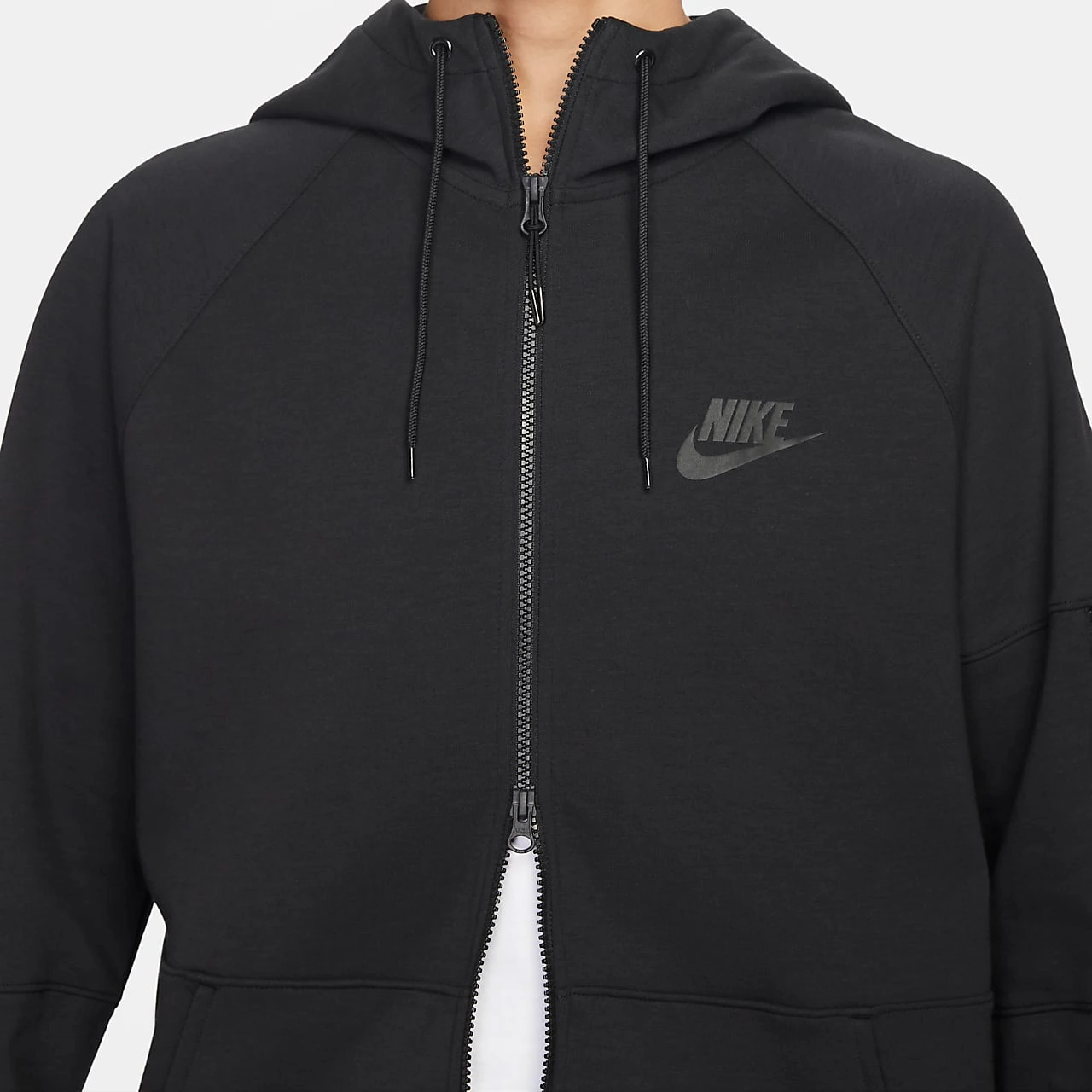 Nike Jackets Black Hooded