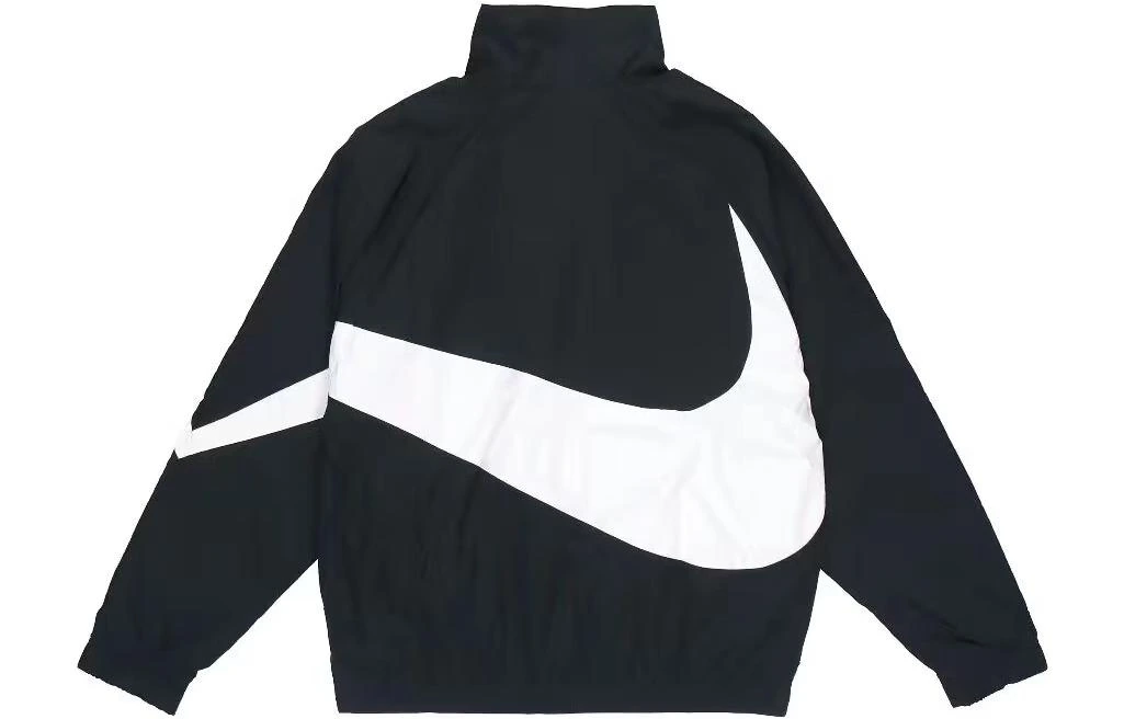Nike Jackets Black Stand Collar Moderate