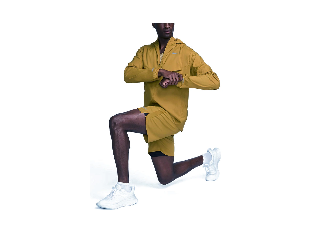 Nike Jackets Bronze Hooded