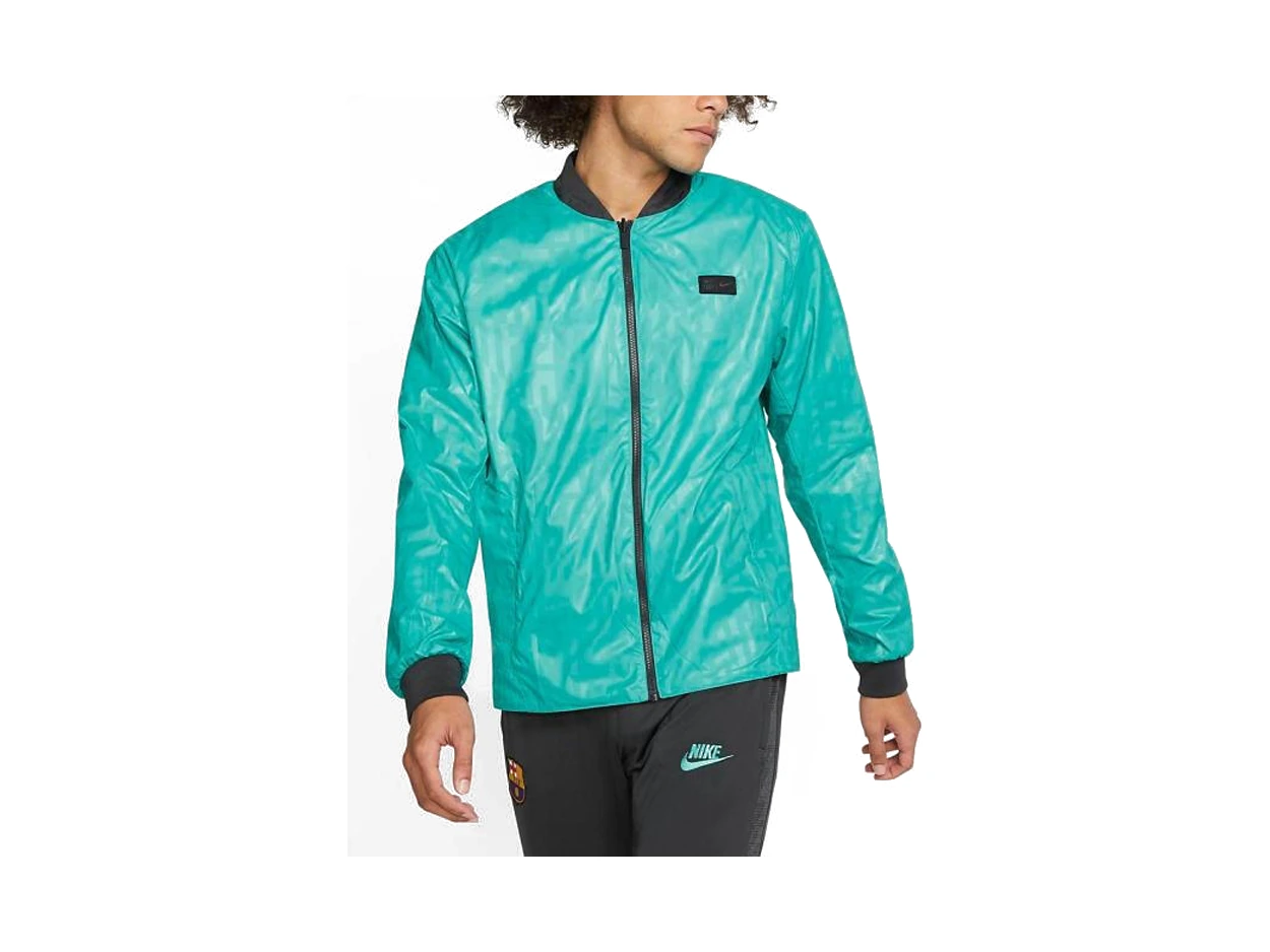 Nike Jackets Black Baseball Collar