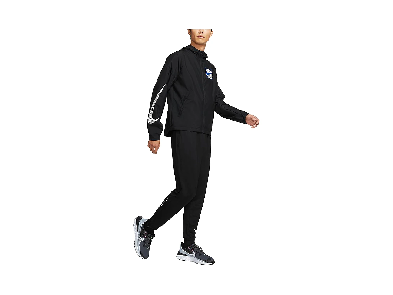 Nike Jackets Black Hooded Moderate Other