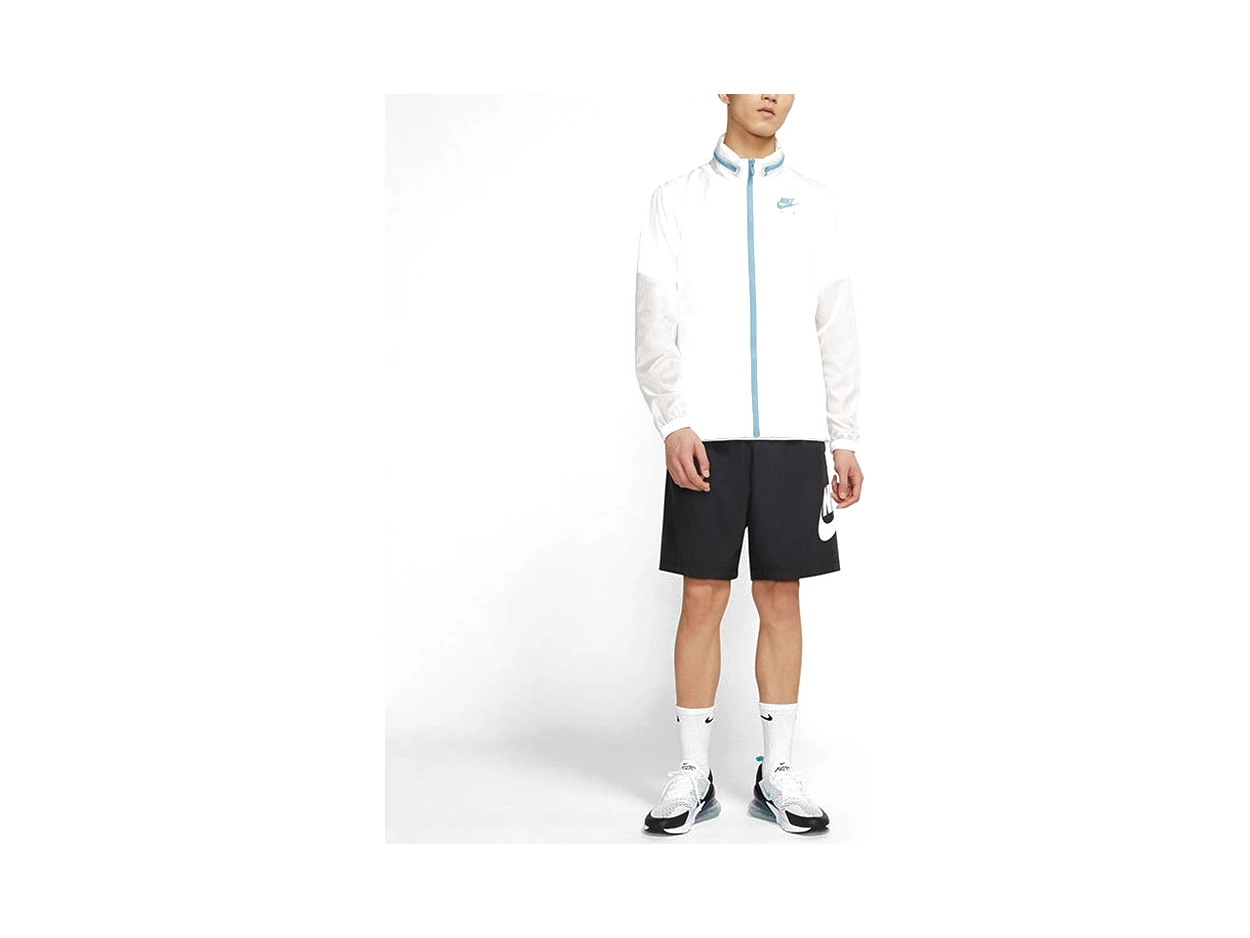 Nike Jackets White Hooded Moderate Other