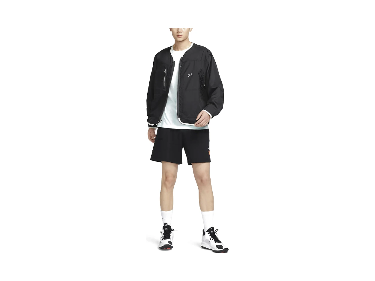 Nike Jackets Black V-neck Moderate