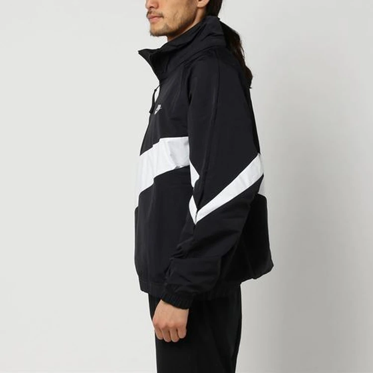 Nike Jackets Black Stand Collar Moderate