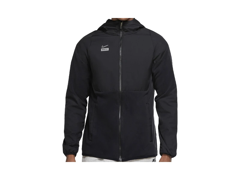 Nike Jackets Black Hooded