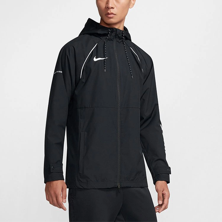 Nike Jackets Black Hooded Moderate Other