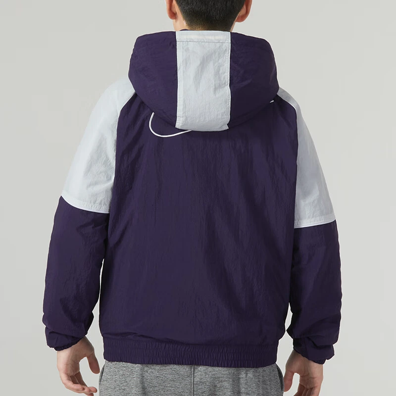 Nike Jackets Dark Blue Hooded Moderate