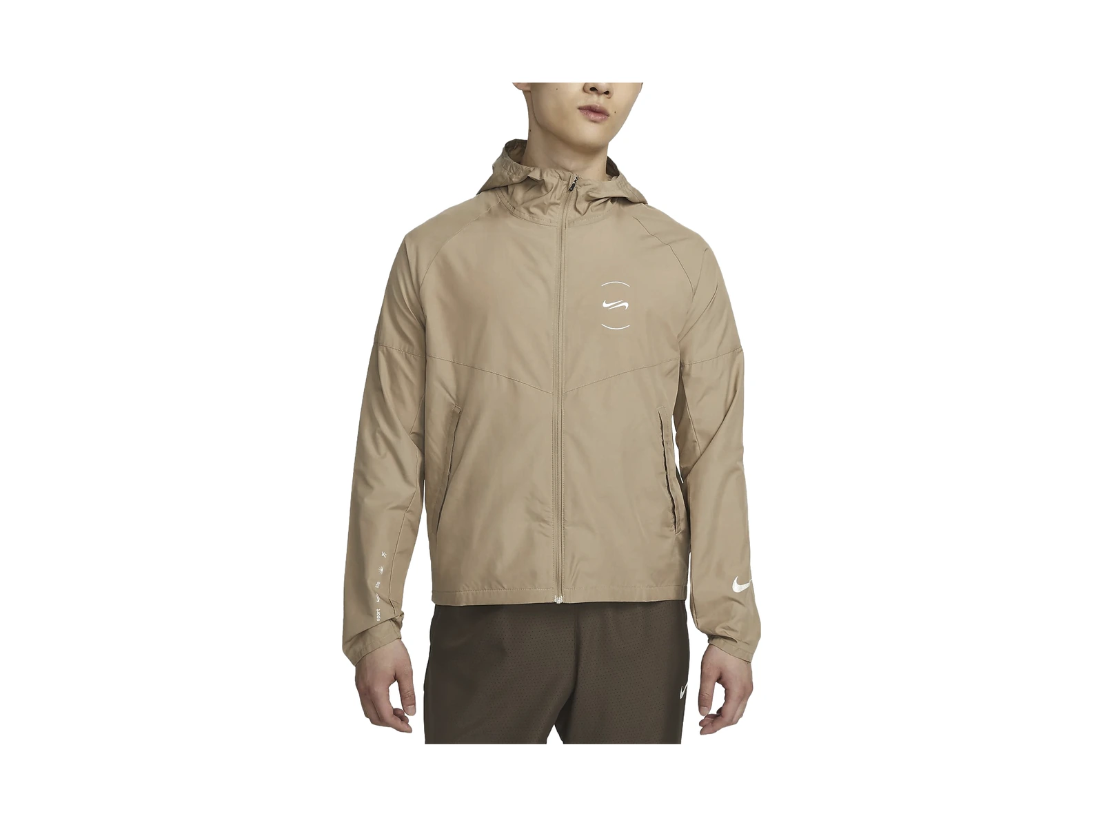 Nike Jackets Khaki Hooded