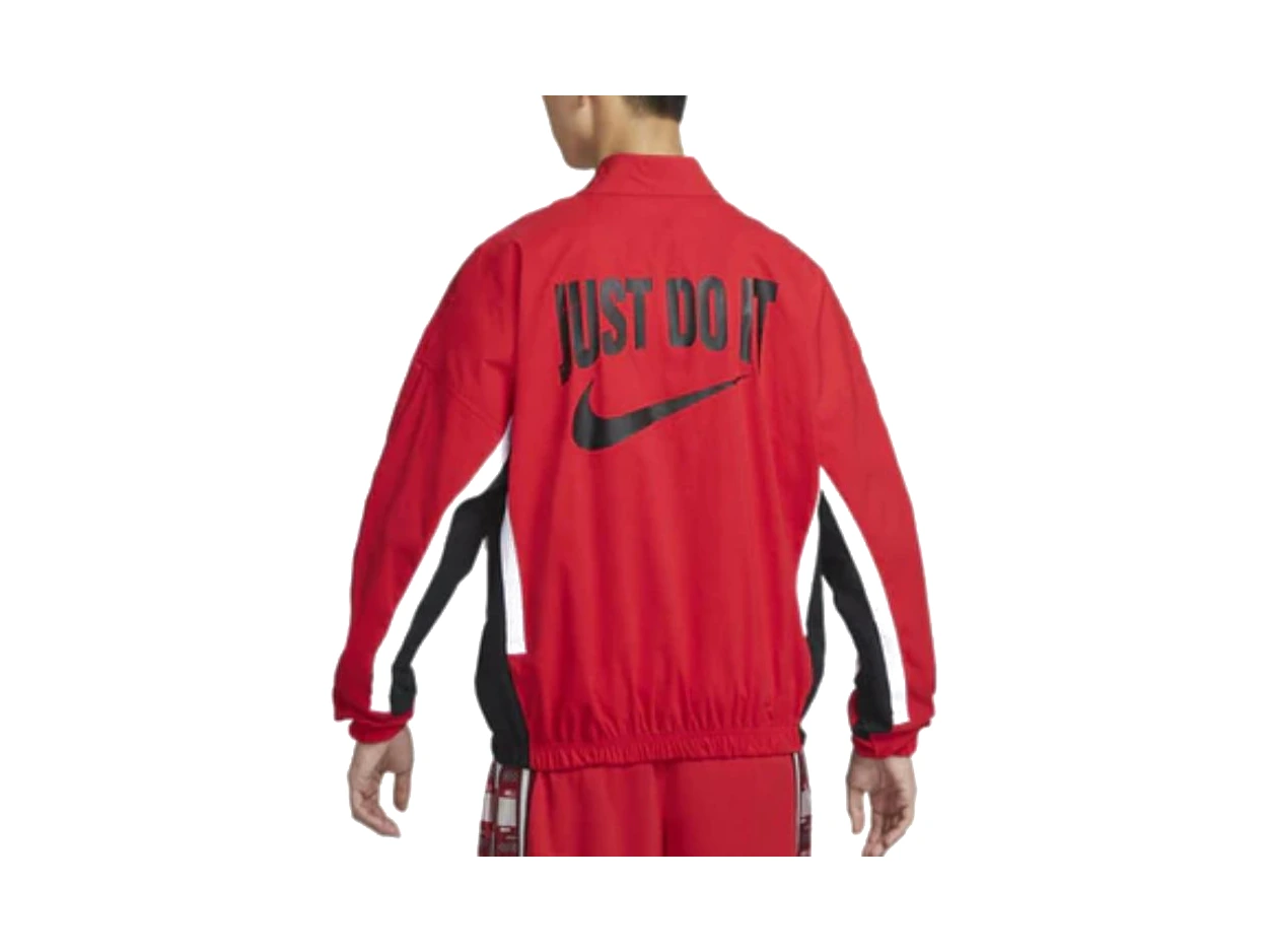 Nike Jackets Red Stand Collar Moderate