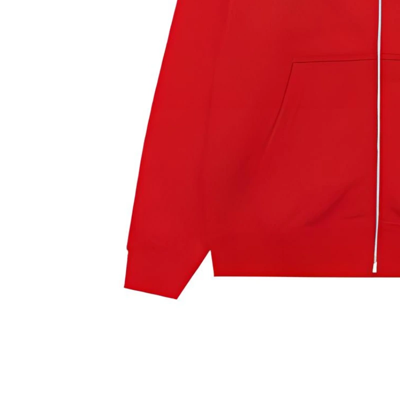 Nike Jackets Red Hooded (Non-detachable)