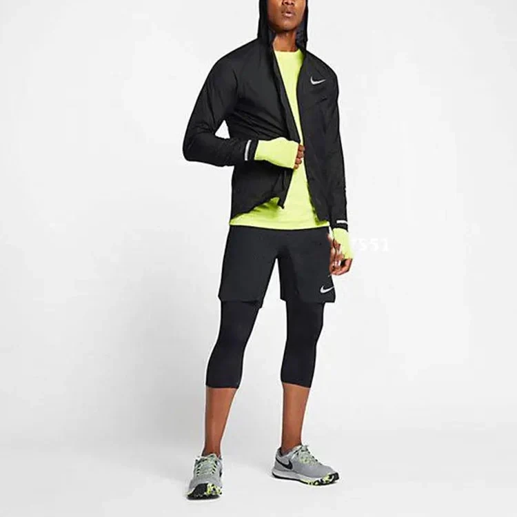 Nike Jackets Black Hooded