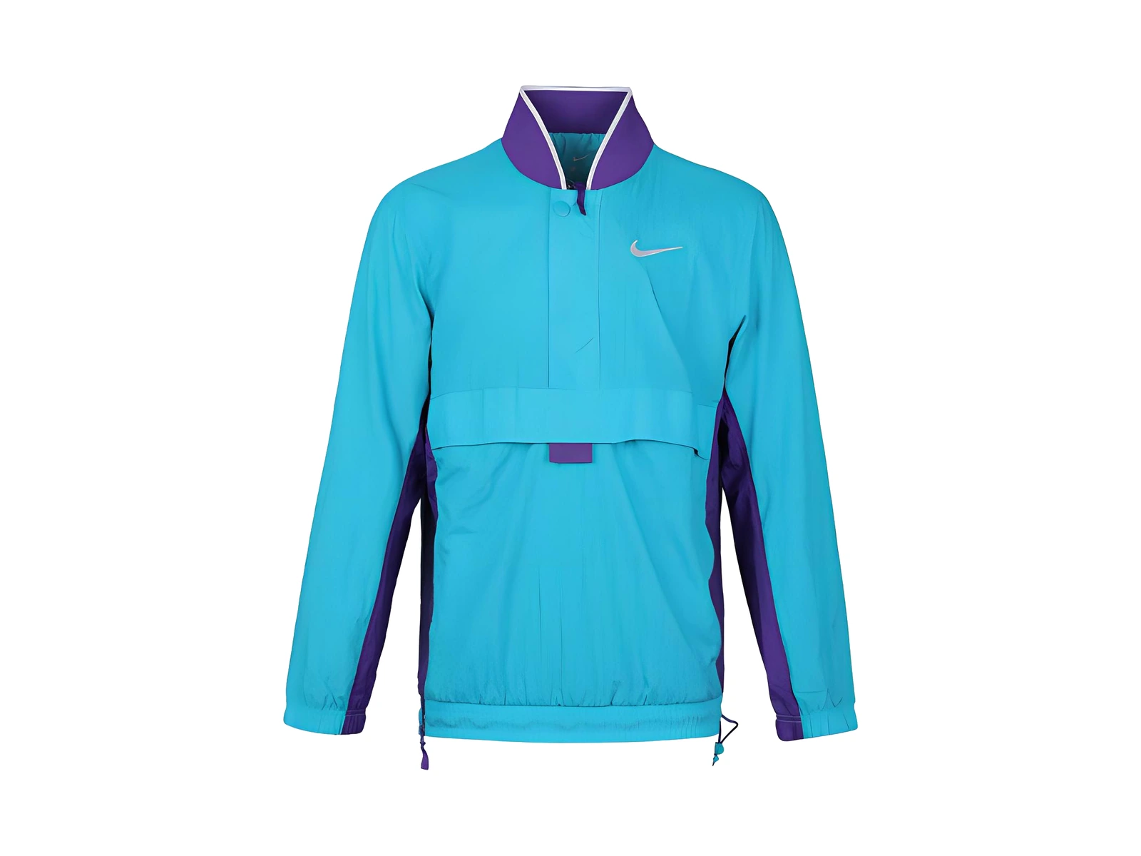 Nike Jackets Blue Baseball Collar