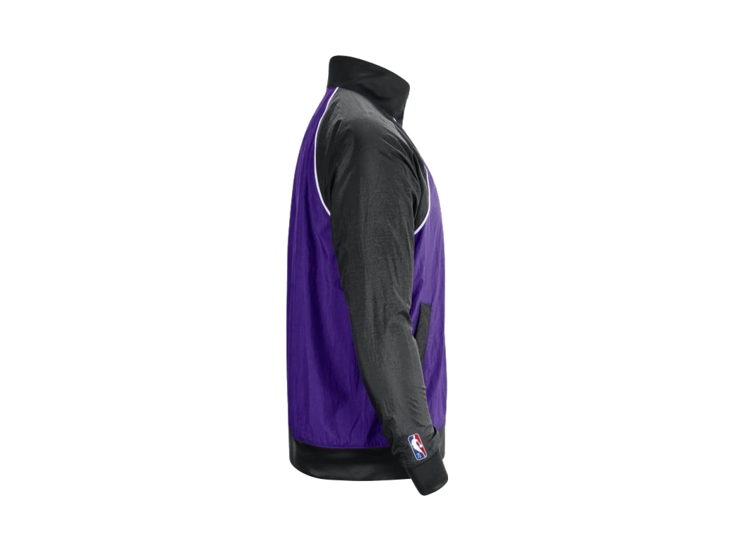 Nike Jackets Purple Baseball Collar