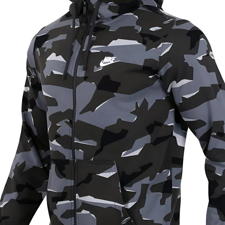 Nike Jackets Camouflage Hooded
