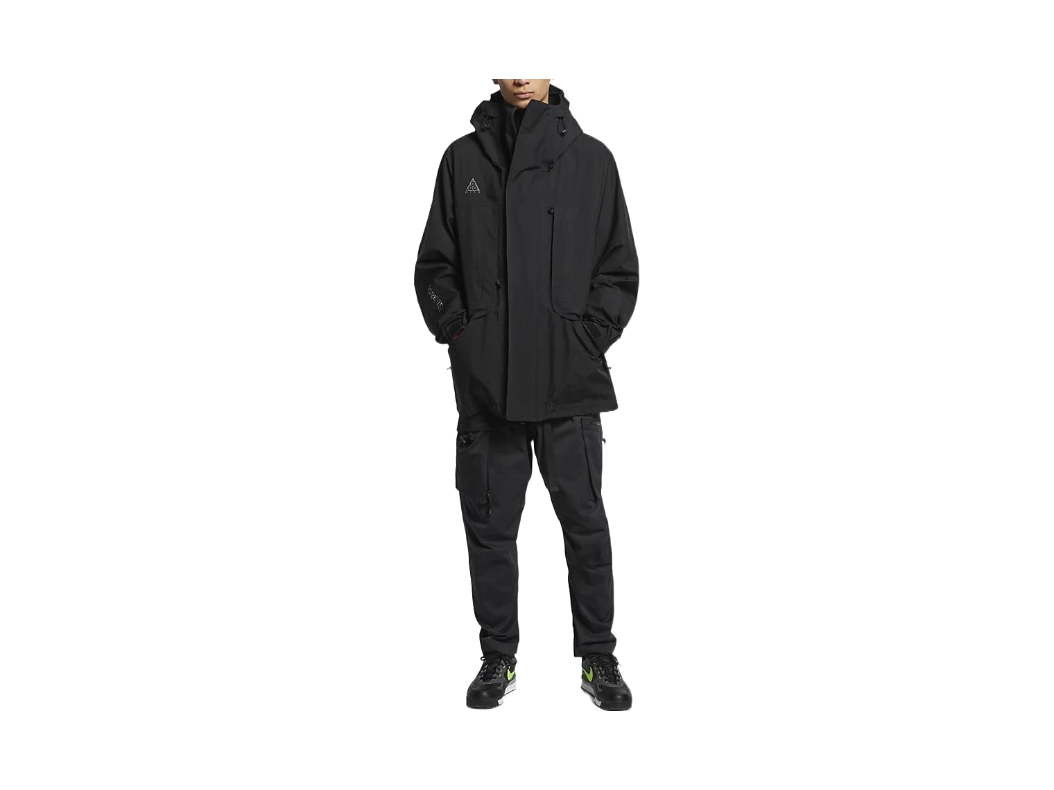 Nike ACG Jackets Black Hooded Moderate