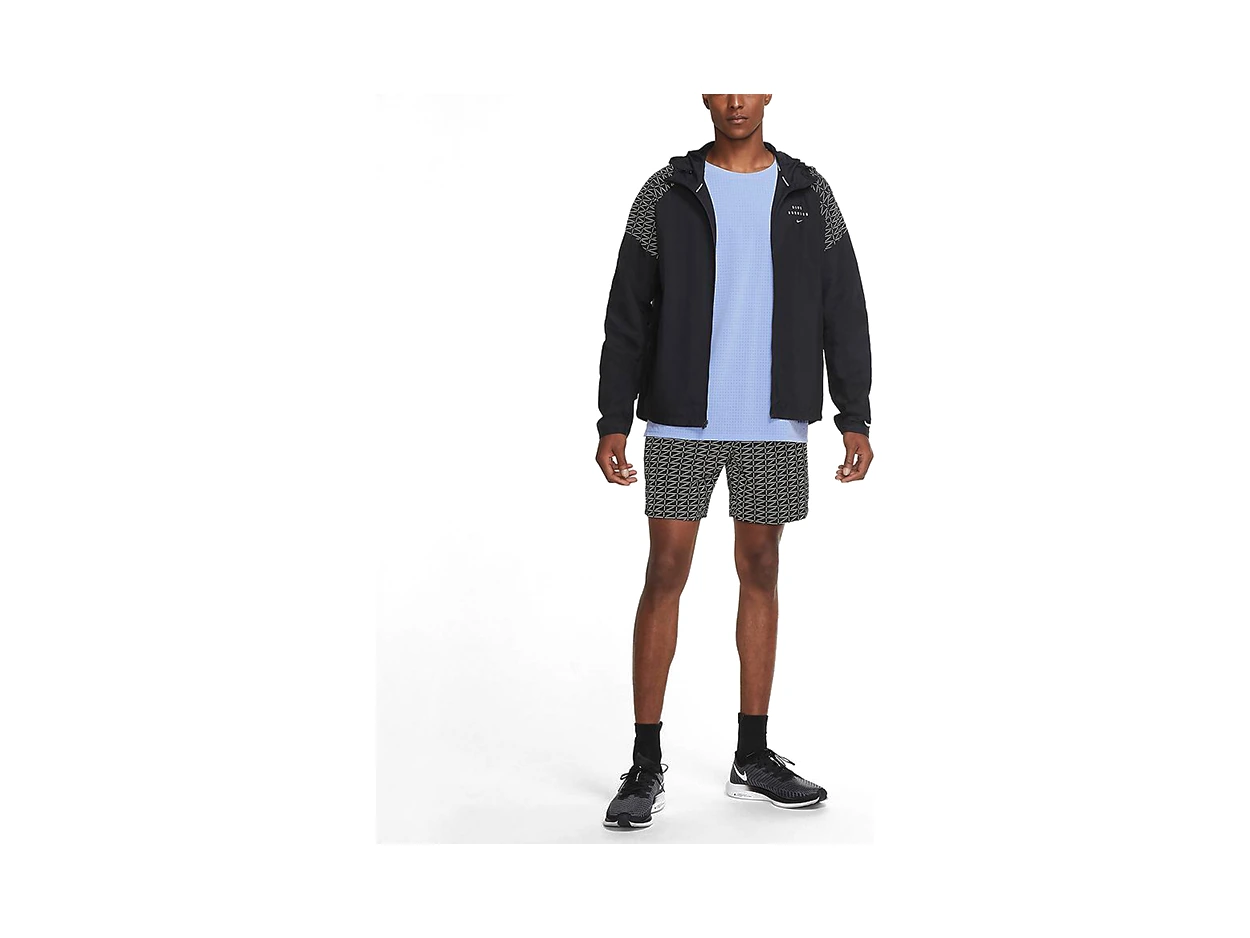 Nike Reflective Print Hooded Running