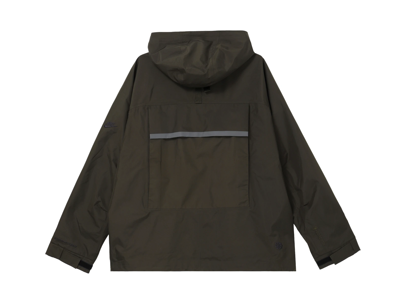 Nike Jackets Olive Green Hooded Moderate