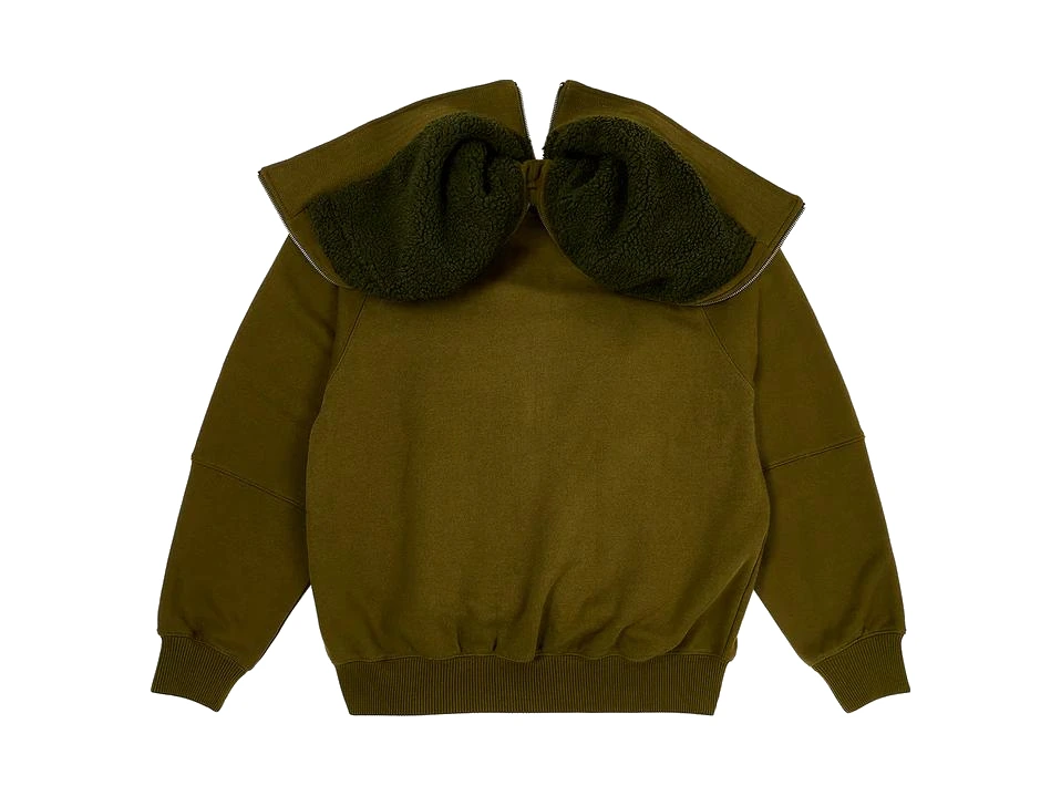 Palace Split Hood Bomber Sweat