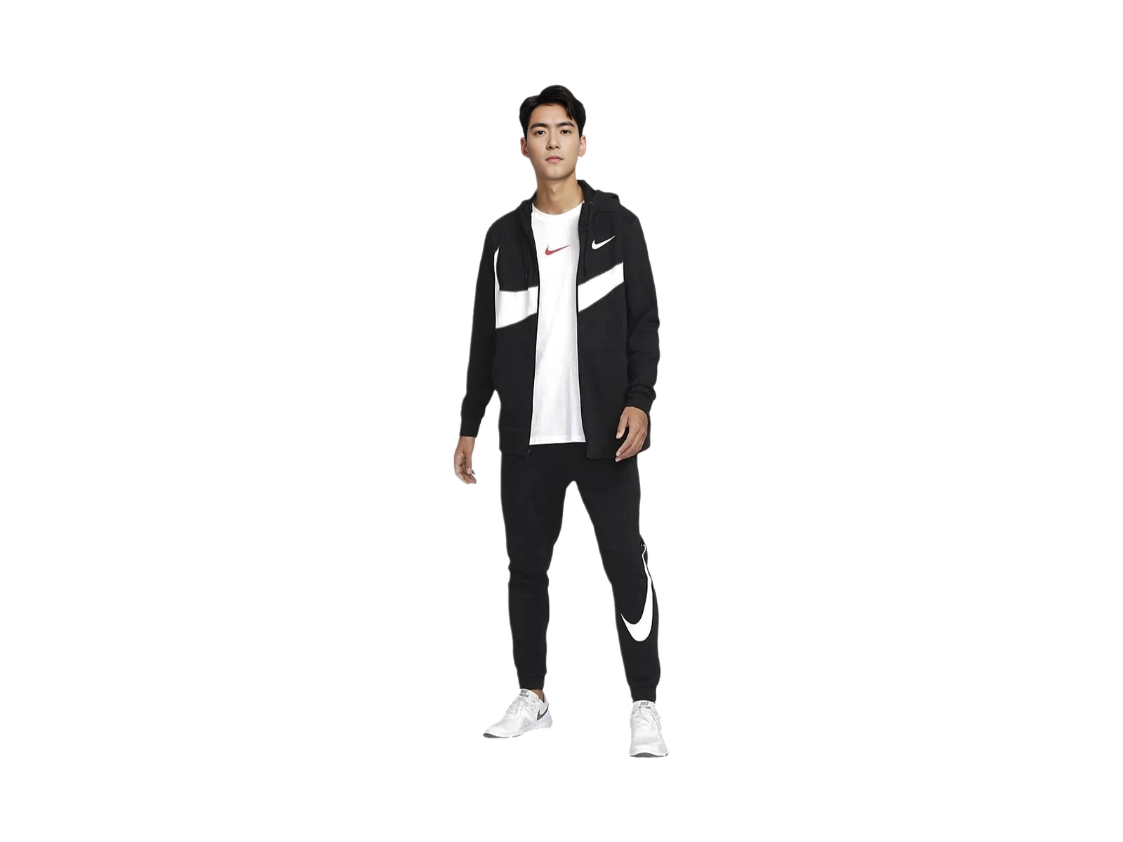 Nike Jackets Black Hooded