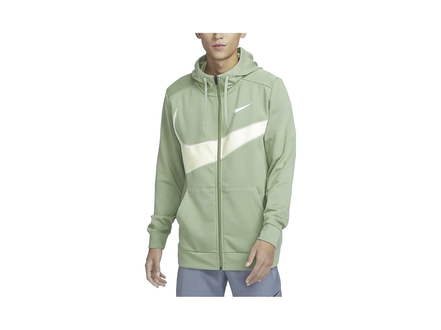 Nike Jackets Oil Green Hooded
